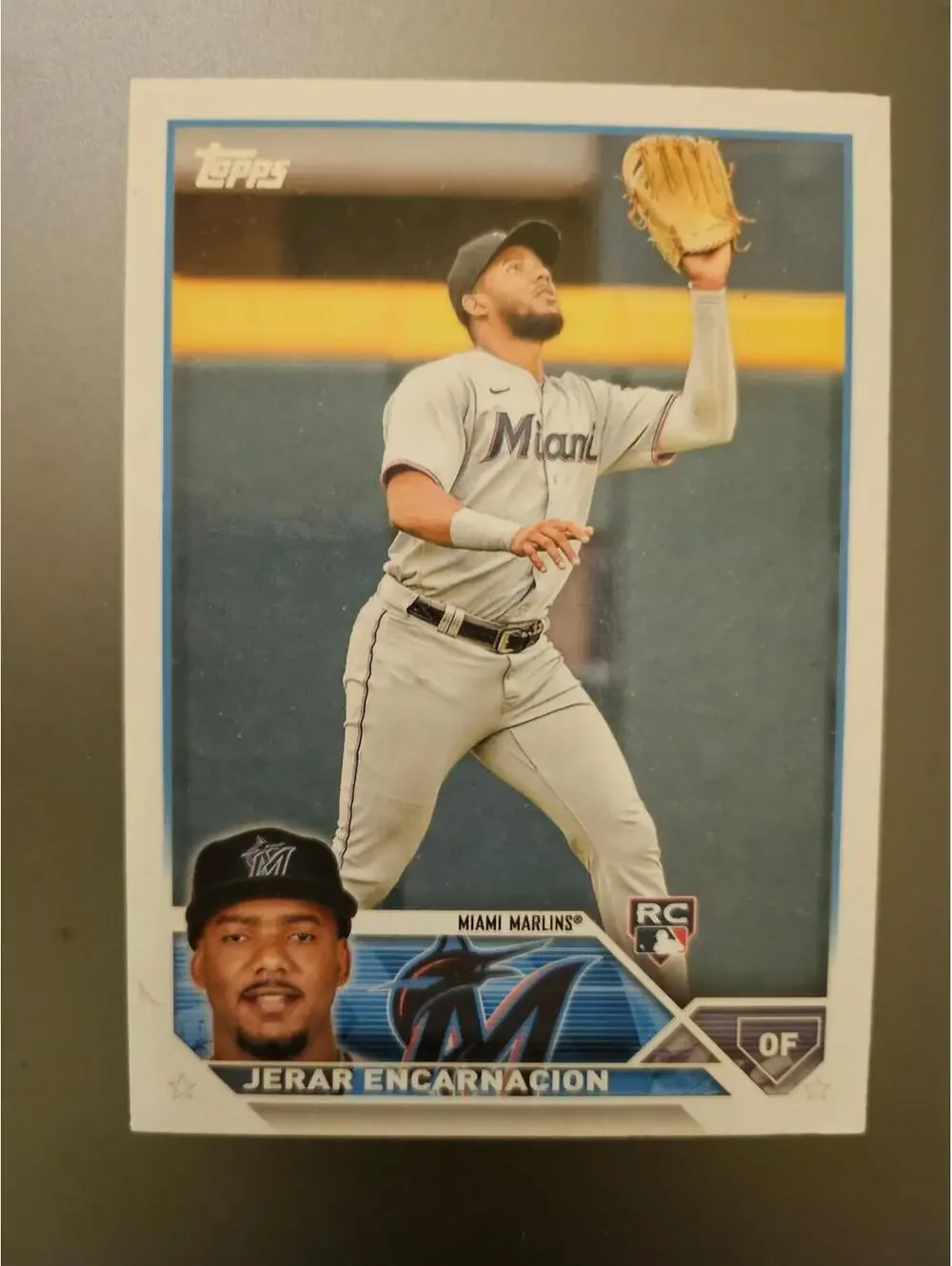 2023 Topps Series 1 Jerar Encarnacion RC #318 Miami Marlins